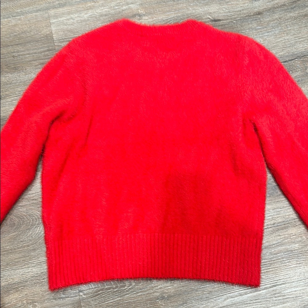 Red Women's Sweater - Picture 7 of 7